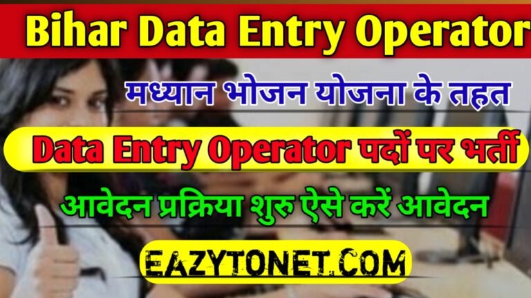 Bihar Data Entry Operator Vacancy 2023: अलग-अलग जिलों में आई डाटा एंट्री ऑपरेटर की बहाली, ऐसे करेंआवेदन
