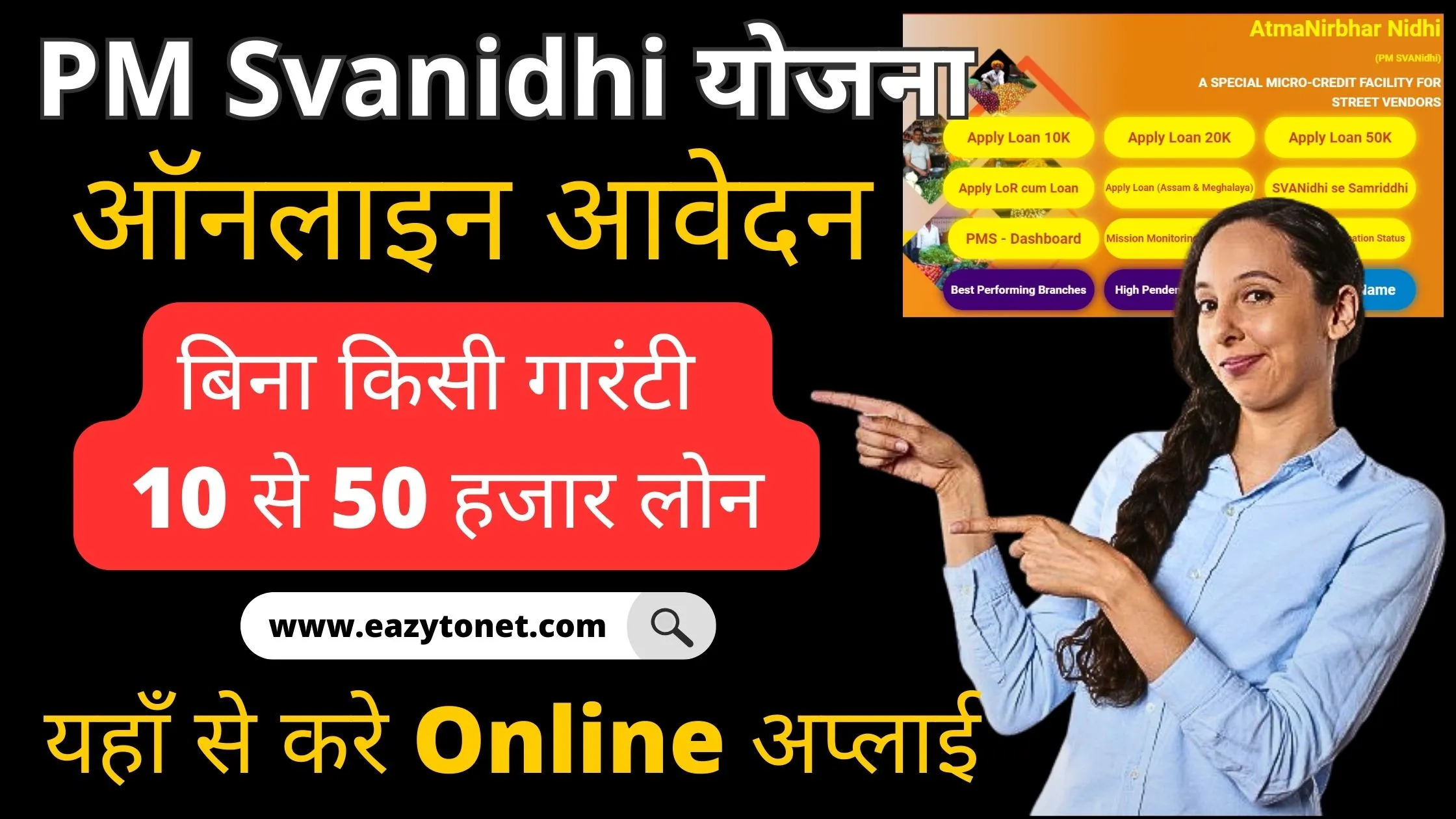 PM Svanidhi Yojana 2024-@pmsvanidhi.mohua.gov.in: PM Svanidhi Loan Apply Online, ₹50000 की लोन ऐसे करें ऑनलाइन आवेदन