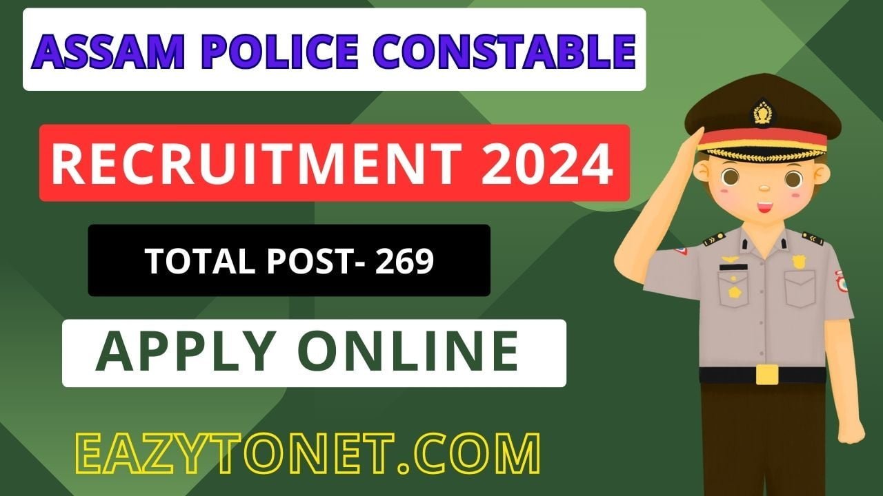 Assam Police Constable Vacancy 2024 How To Apply Assam Police
