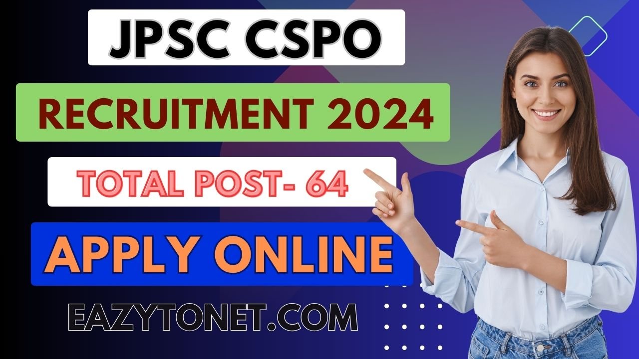 JPSC CSPO Recruitment 2024: JPSC CSPO Vacancy 2024 Apply Online, Notification Out