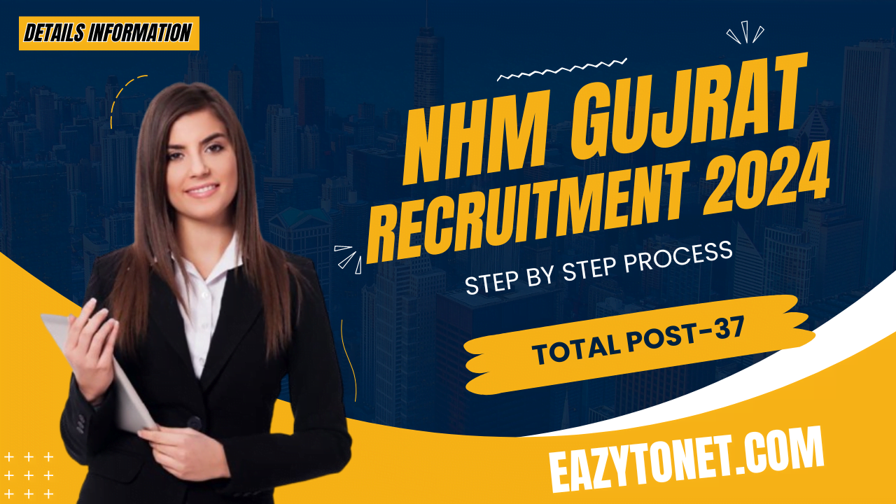 NHM Gujarat Recruitment 2024: NHM Gujarat Bharti 2024 Apply Online, Notification Out