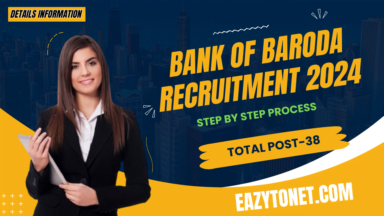 Bank of Baroda Recruitment 2024: Bank of Baroda Vacancy 2024 Apply Online, Notification Out