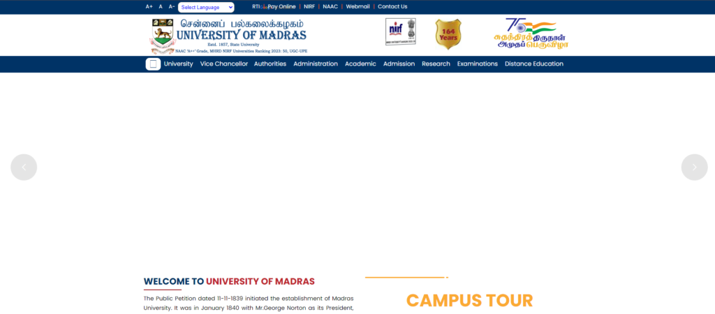 University Of Madras Recruitment 2024: How To Apply, Walk In Interview 