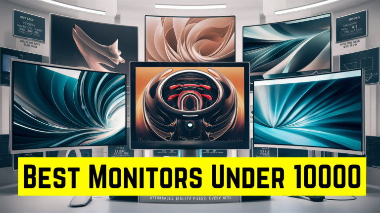 Best Monitors Under 10000: Affordable Quality for Every Need