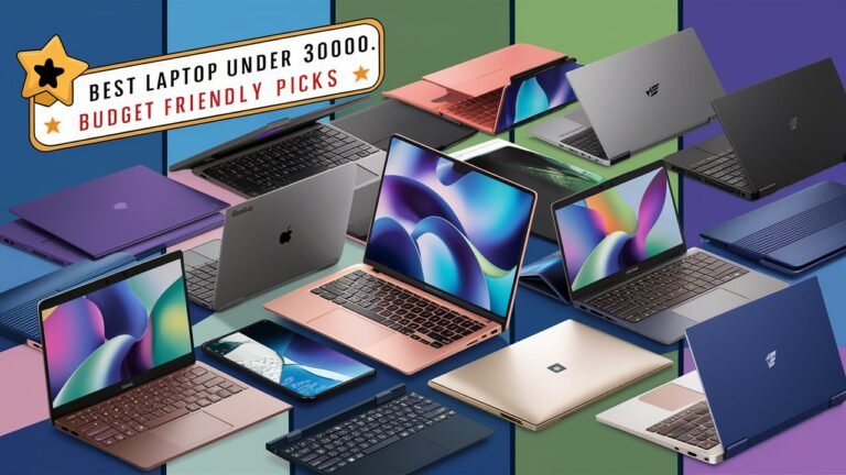 Best Laptop Under 30000: Budget Friendly Picks