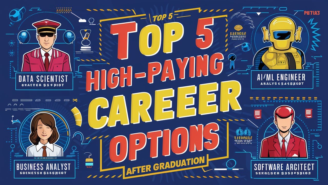 Career Options After Graduation In India: ग्रेजुएशन के बाद यह 5 बेस्ट हाई पेड जॉब्स