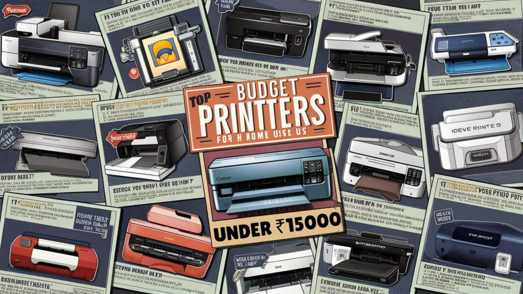Best Budget Photo Printers for Home Use Top Choices Under 15000