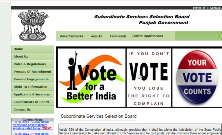 PSSSB Sewadar Chowkidar Recruitment 2024: Apply Online, For 172 Post ...