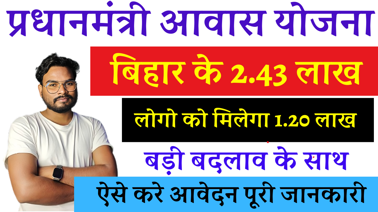 Pm Awas Yojana 2024-25: बिहार के 2.43 लाख लाभार्थियों को मिलेगा प्रधानमंत्री ग्रामीण आवास योजना का लाभ, ऐसे करें आवेदन